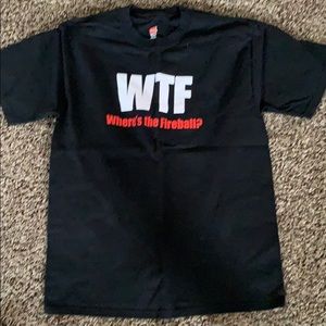 Black Where’s The Fireball T Shirt